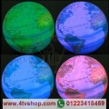 كرة ارضية سحرية تدور واضائة ملونة magic revoling globe